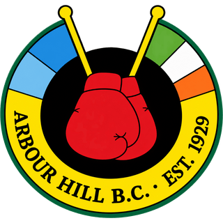 Arbour Hill Boxing Club crest, established 1929